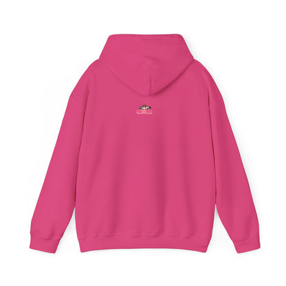 Sophie Heavy Blend™ Hooded Sweatshirt - Cotton Candy Sunset Design