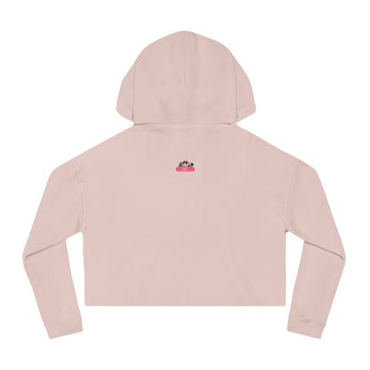 Sophie Cropped Hooded Sweatshirt - "Be You Nique"