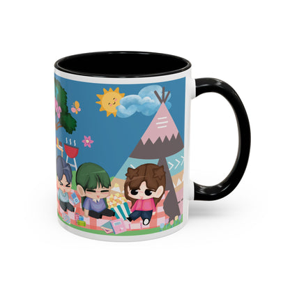 Sophie and Friends Accent Coffee Mug - "Best Friends"