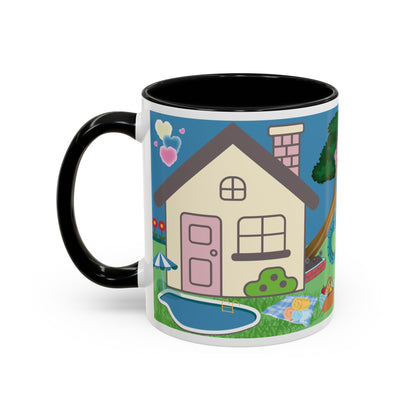 Sophie and Friends Accent Coffee Mug - "Best Friends"