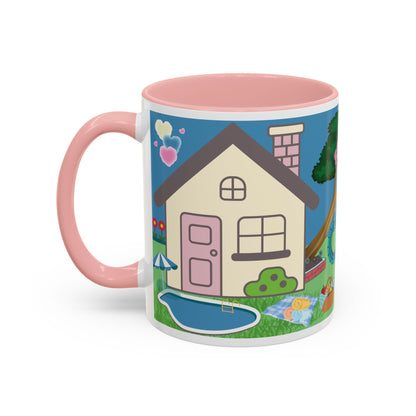 Sophie and Friends Accent Coffee Mug - "Best Friends"