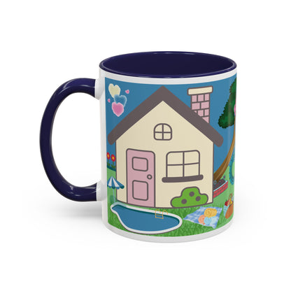 Sophie and Friends Accent Coffee Mug - "Best Friends"