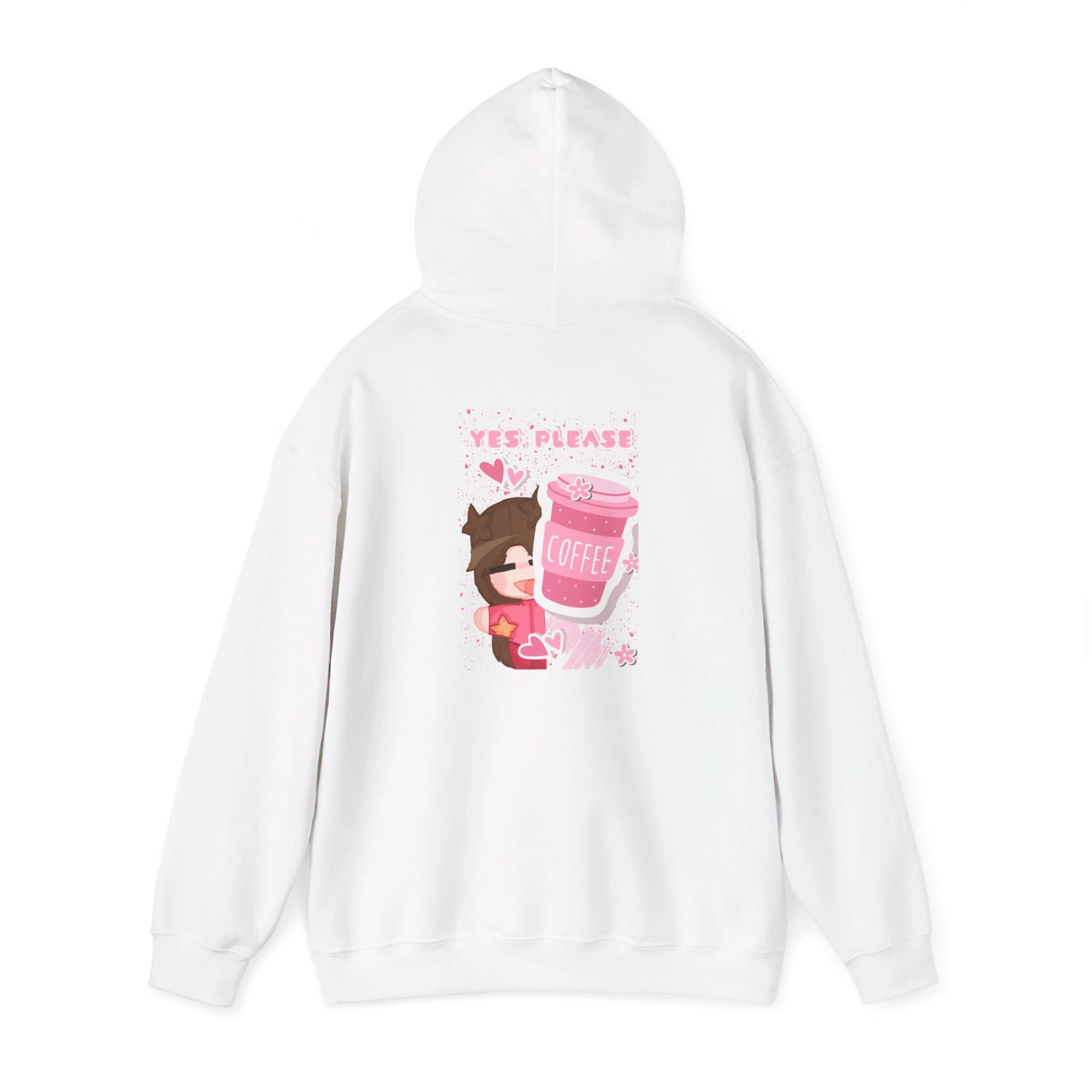 Unisex Heavy Blend™ Sophie Hooded Sweatshirt - Coffee Yes Please Design