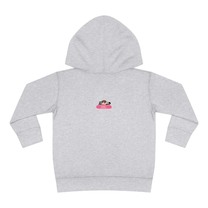 Toddler Pullover Fleece Hoodie - "Love You"