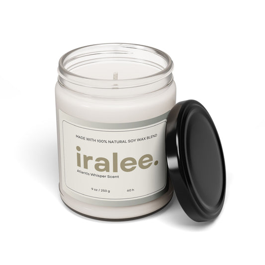 Soy Candle by Iralee - Atlantis Whisper Scent