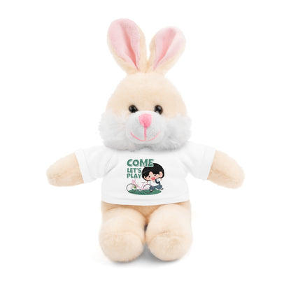 Wide Selection of Stuffed Animals with Tee  - "Come Let's Play"