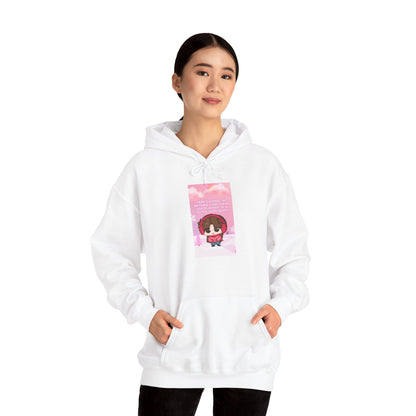 Sophie Heavy Blend™ Hooded Sweatshirt - Cotton Candy Sunset Design