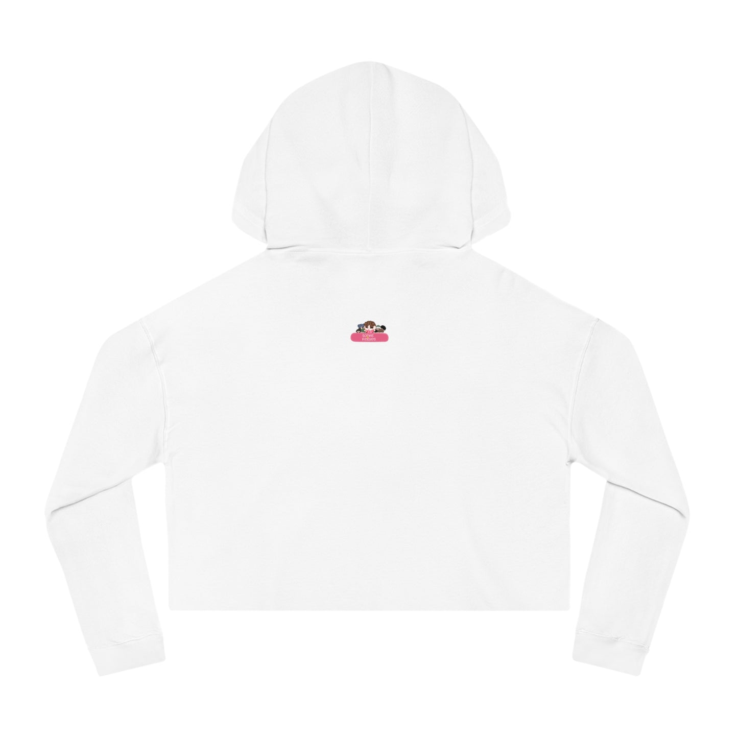 Sophie Cropped Hooded Sweatshirt - "Be You Nique"